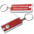 Breloc design led Domnul lumineaza intunericul meu!